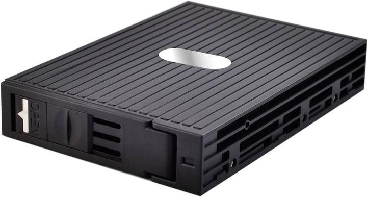 Produktbild Joujye ST-1111SS SATA mobile rack 8.9cm 3.5Zoll schwarz fuer 6.4cm 2.5Zoll HDD SATA SAS