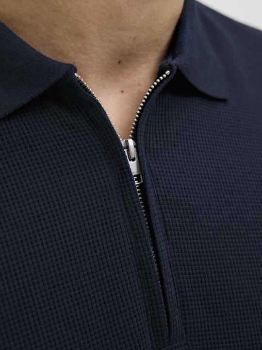 Actual product image Jack & Jones Jjeaustin Zip Polo Ss Noos (L)