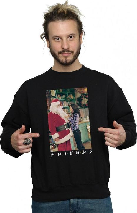 Actual product image Friends Mens Chandler Claus Sweatshirt (L)