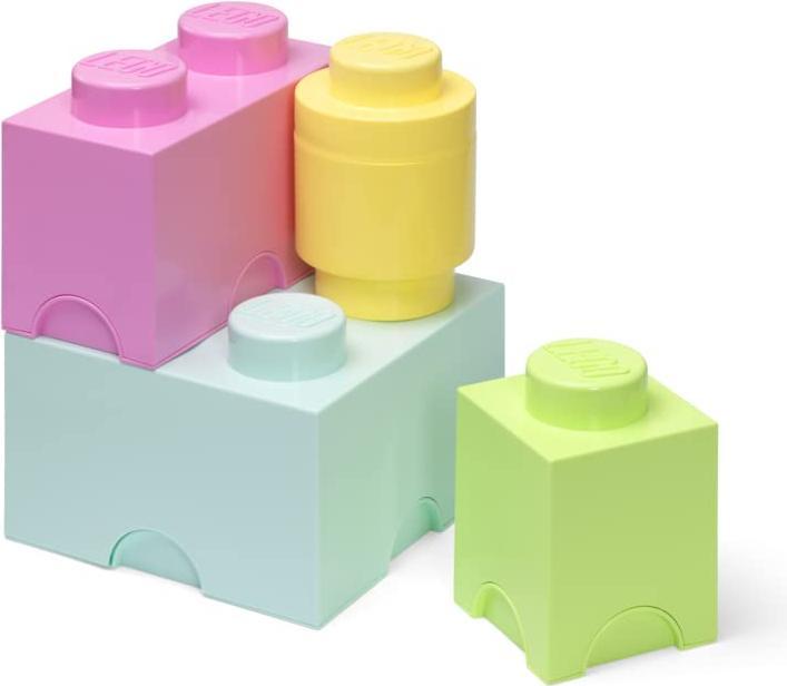 Room Copenhagen R.C. LEGO Brique de stockage MP Pastel 4pcs 40150802