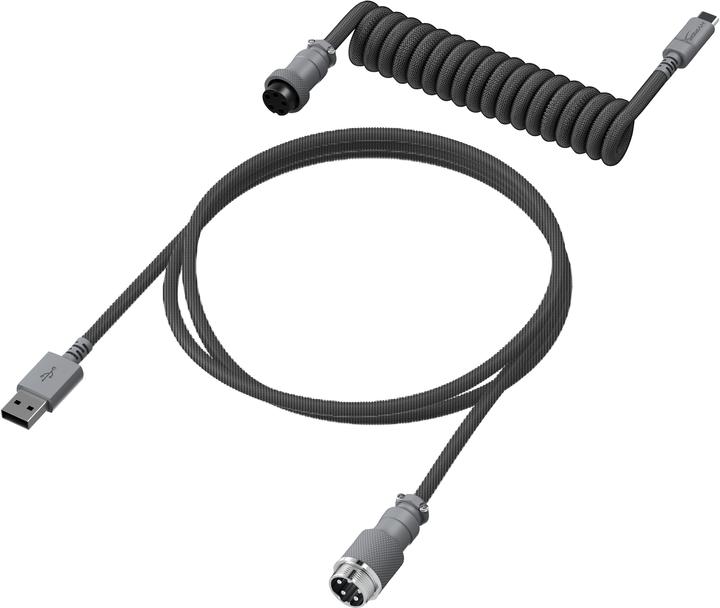 Produktbild HyperX USB-C Coiled Cable Gray (USB 3.0)