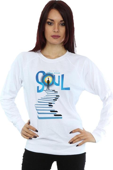 Actual product image Disney Womens/Ladies Soul Poster Art Sweatshirt (L)