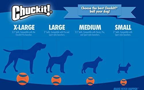 Actual product image Chuckit! CHUCKIT MAX GLOW Glow in the dark 9 cm diameter XL size White (Ball toy dog)
