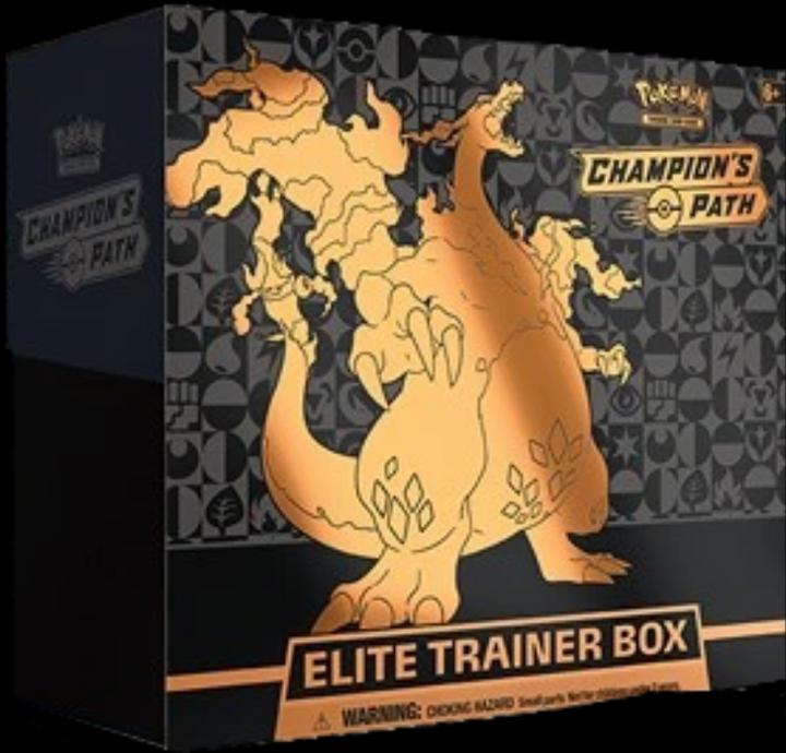 Actual product image Pokémon Champion’s Path (English, Elite / Top Trainer Box)