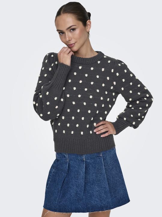 Image du produit JdY Coupe normale Haut fermé Manches longues Manches bouffantes Pulls en maille (XL)