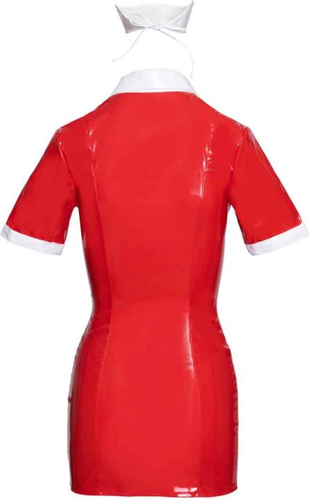 Actual product image Black Level Vinyl Nurse red S (S)