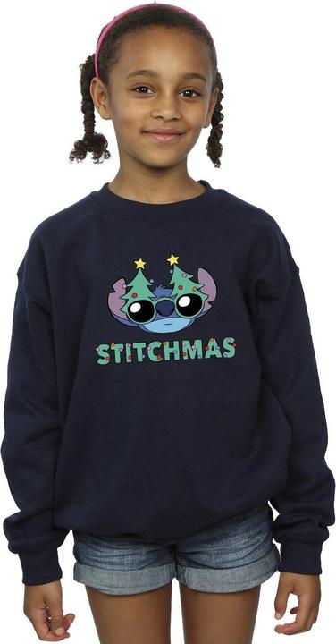 Image du produit Disney - Sweat LILO & STITCH STITCHMAS GLASSES - Fille (140, 146)