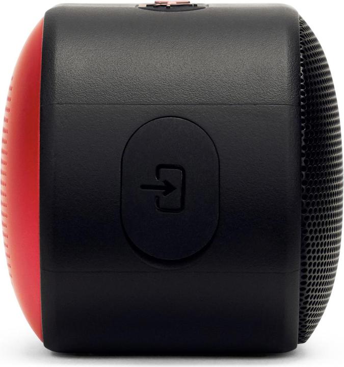 Actual product image Aiwa BST-330RD red speaker