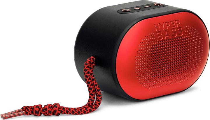 Actual product image Aiwa BST-330RD red speaker