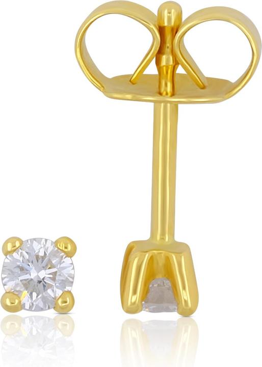 Produktbild Muau Ohrstecker (750/18 K Gelbgold)