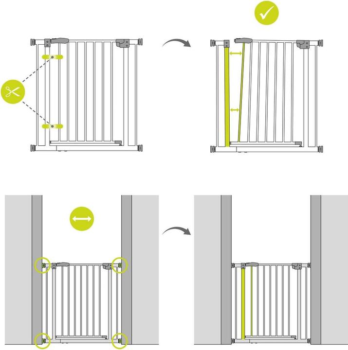 Actual product image Hauck Open'n Stop Safety Gate (75 cm)