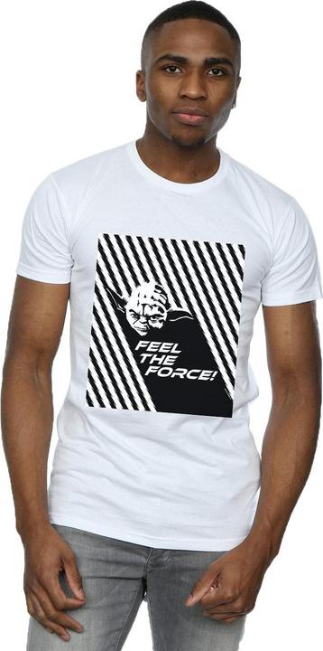 Immagine prodotto Star Wars Yoda Feel The Force Maglietta Uomo (XL)
