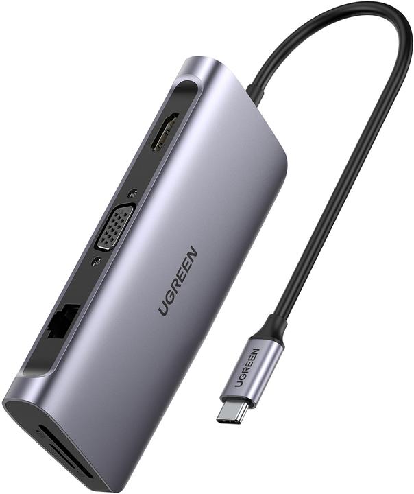 Produktbild Ugreen 9 in 1 Hub (USB-C, 9 Ports)