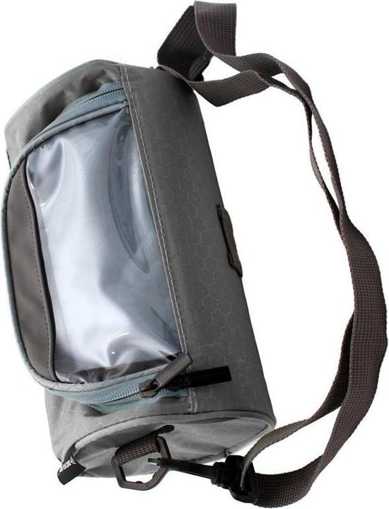 Immagine prodotto Dunlop - Fahrradlenkertasche/Gepäcktasche mit Smartphonetasche (grau) (1.20 l, Borsa manubrio)