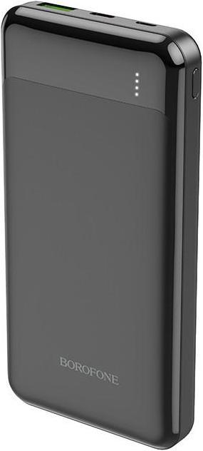 Actual product image Borofone External battery Power Bank BJ19 Type-C PD 20W + Quick Charge 3.0 10000mAh black (10000 mAh, 20 W, 20 Wh)