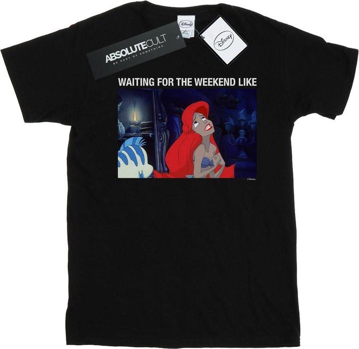 Produktbild Disney The Little Mermaid Waiting For The Weekend TShirt (M)