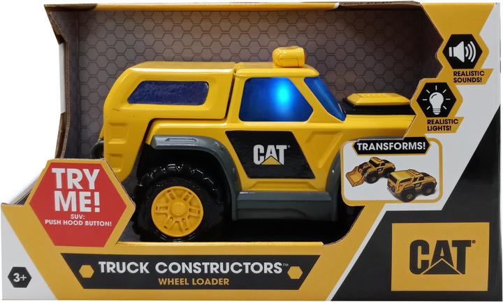 Actual product image Cat transformable vehicle Truck Constructors, assort., 83192