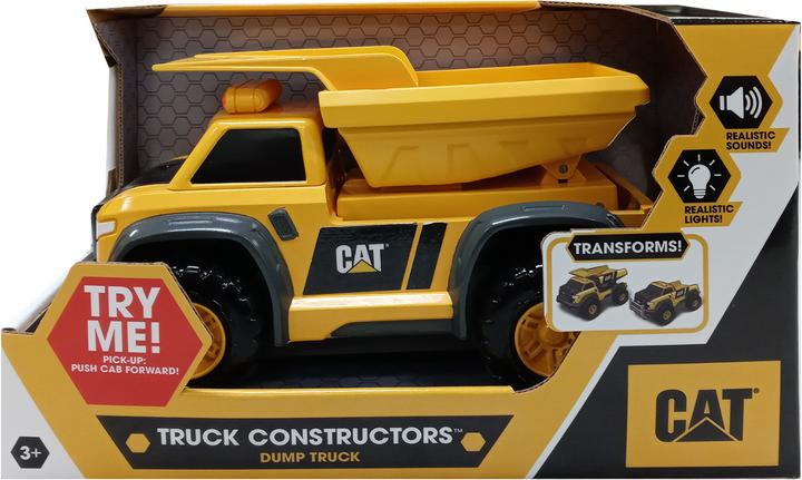 Actual product image Cat transformable vehicle Truck Constructors, assort., 83192