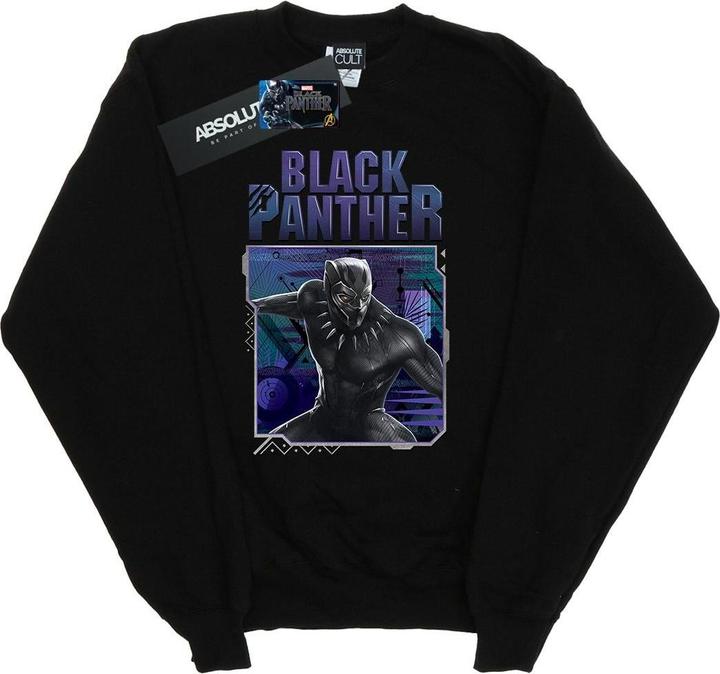 Produktbild Black Panther Tech Badge Sweatshirt Jungen (140, 146)