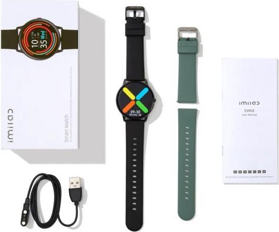 Actual product image imilab Smartwatch KW66 czarny (black) (45 mm)