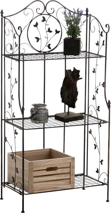 Actual product image CLP Reus freestanding shelf, bronze (58 x 33 x 118 cm)