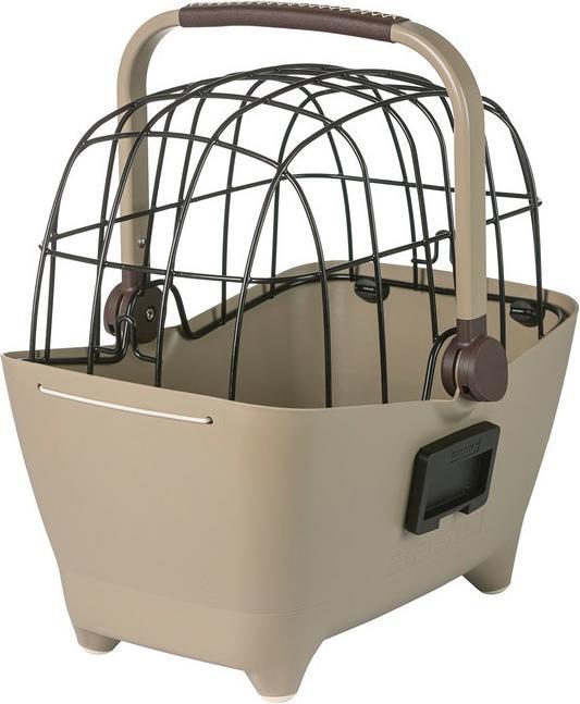 Immagine prodotto Basil Buddy panier de vélo pour chien KF, 32L, brun biscotti (Cane, Lavabile)