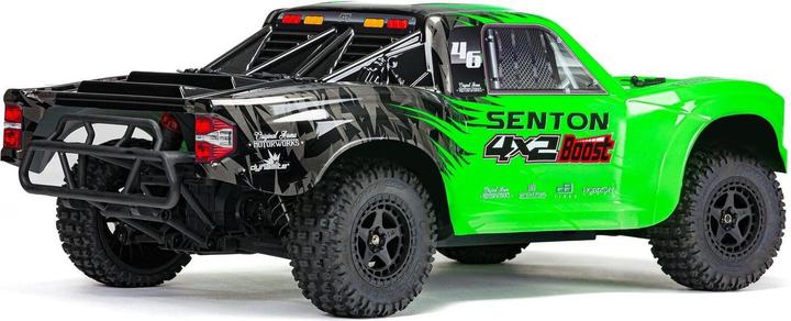 Actual product image Arrma Short Course Truck Senton 4x2 Boost Mega, Green RTR, 1:10 (RTR Ready-to-Run)
