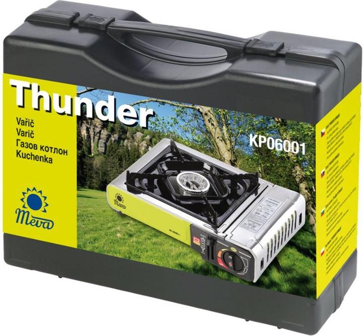 Actual product image Meva THUNDER PRO 2kW gas camping stove