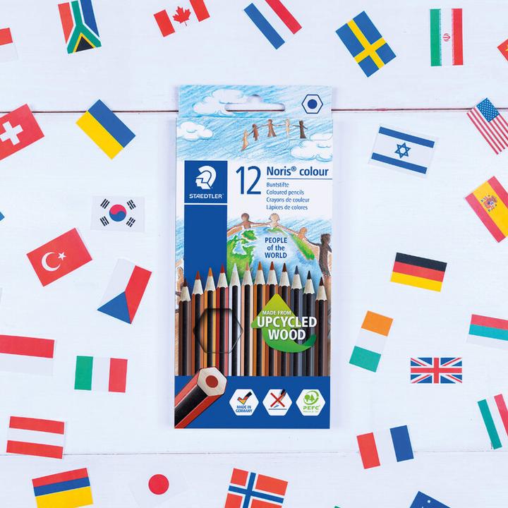Actual product image Staedtler Noris colour 185 coloured pencil cardboard box with 12 pieces, assorted, special edition (12 colours, 12 x)