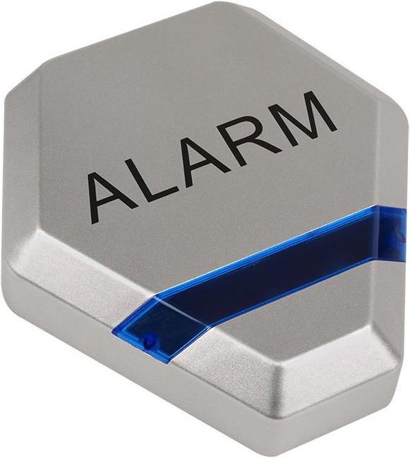 Produktbild Maclean DC3200S CE DC3200S Fake Alarm Siren System Dummy 3x LED solar, sidabrinis
