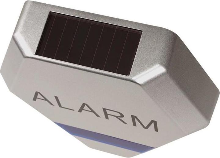 Produktbild Maclean DC3200S CE DC3200S Fake Alarm Siren System Dummy 3x LED solar, sidabrinis