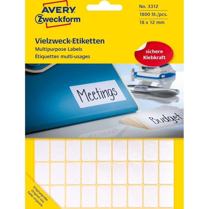 Produktbild Avery Vielzweck-Etiketten