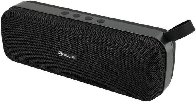 Tellur Enceinte Bluetooth Loop 10W noir (5 h, Fonctionnement sur batterie)