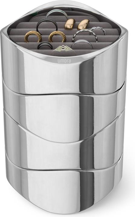 Produktbild Umbra Schmuckschatulle Mavy 11 cm, Silber