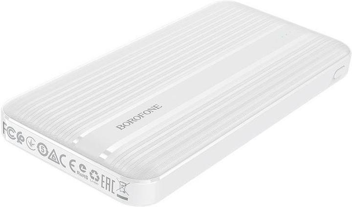 Image du produit Borofone Batterie externe Power Bank BJ9 Type-C PD + Quick Charge 3.0 (3A) 10000mAh blanc (10000 mAh)