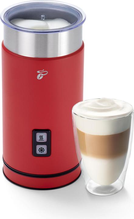 Produktbild Tchibo elektrischer Milchaufschäumer, warmer und kalter Milchschaum, Edelstahl (13 cl)