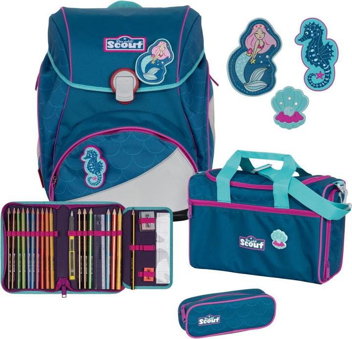 Immagine prodotto Scout Alpha scuola zaino Set sirena (20.50 l)