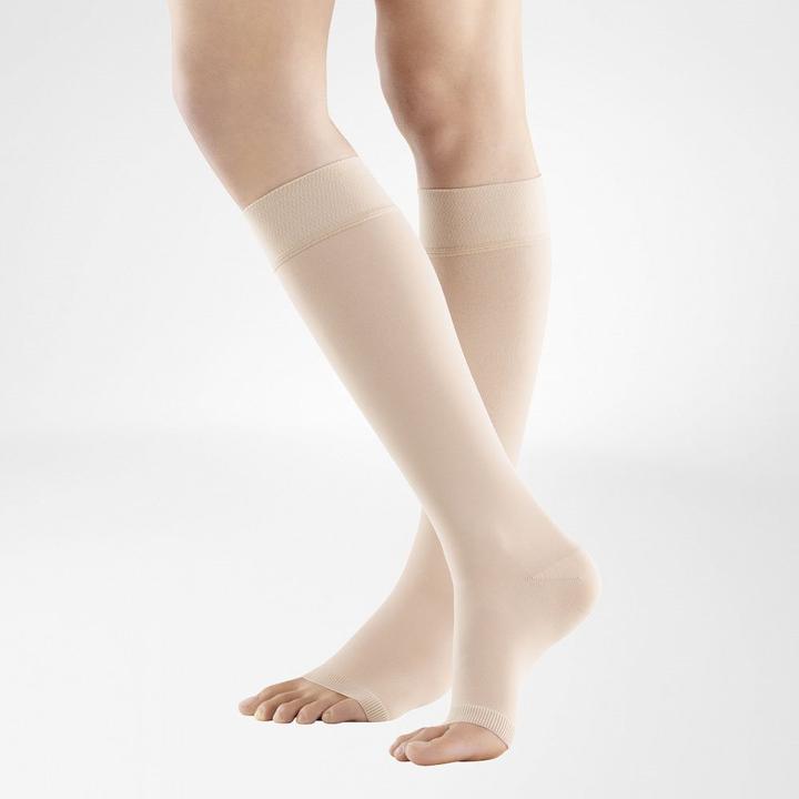 Veno Train SOFT A-D KKL2 M plus/long offene Fussspitze creme (M)