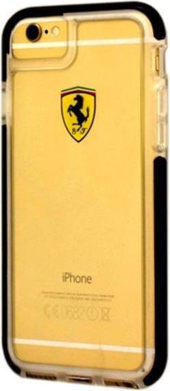 Actual product image Ferrari hard case FEGLHCP7BK iPhone 7/8 SE2020 shockproof transparent black (Apple iPhone 7)