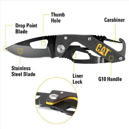 Actual product image Cat jackknife 13.3 cm (Cutters)