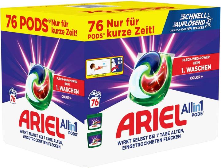 Image du produit Ariel Tout-en-un (76 Cycles de lavage, Pods de lavage)