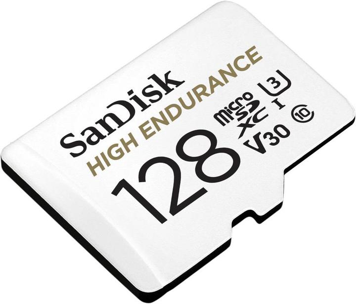 Actual product image SanDisk High Endurance (128 GB, microSDXC, U3, UHS-I)