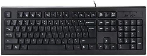 Immagine prodotto A4Tech Tastiera KR-85 Wired Black US (A4TKLA19739) (US, Cablato)