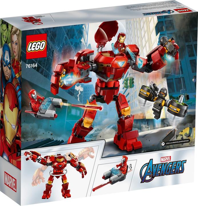 Immagine prodotto LEGO Iron Man Hulkbuster contro l'agente A.I.M. (76164, LEGO Marvel)