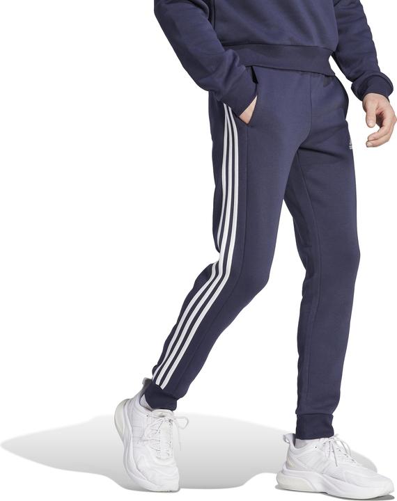 Actual product image adidas Essentials 3-Stripes Tapered Fleece Sweatpants (M)