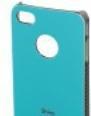 Produktbild Hama Shiny, Cover, Apple, Apple iPhone 4/4S, Turquoise (LG G4s, Apple iPhone 4)