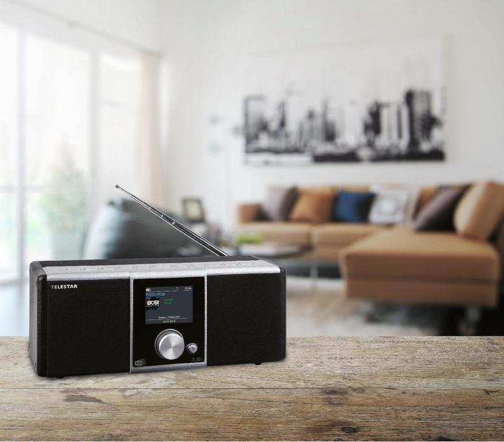 Produktbild Telestar DIRA S20i (DAB+, FM, UKW, Internetradio, Bluetooth, WLAN)