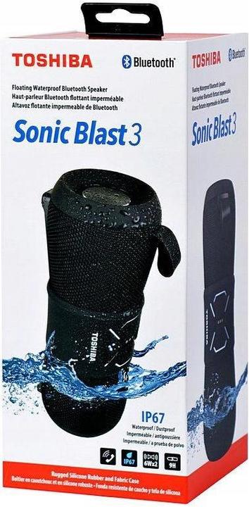 Produktbild Toshiba Sonic Blast 3 TY-WSP200 black (9 h, Akkubetrieb)