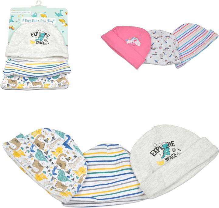 Produktbild Cangaroo Babymütze Kay 3er-Set 46 cm (46)