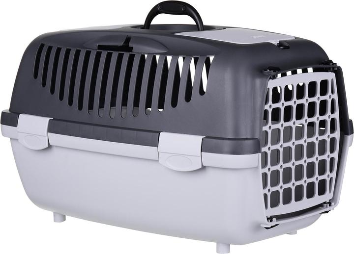 Actual product image Zolux Transporter GULLIVER 2 with plastic drum light gray / dark gray (Cat, Dog, Washable)